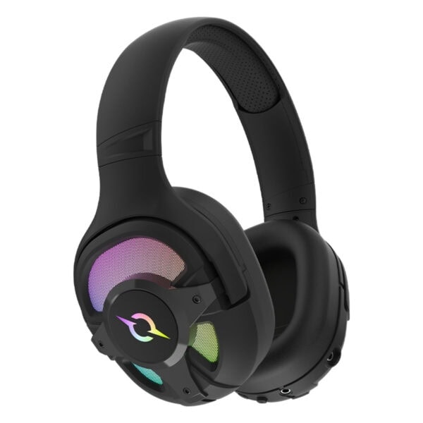 Yüksek kaliteli oyun kulaklığı, RGB aydınlatmalı ve konforlu tasarımıyla üstün ses deneyimi sunar. Uzun süreli oyun seansları için ideal, mikrofonlu kablosuz kulaklık.