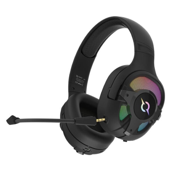 Yüksek kaliteli oyun kulaklığı, RGB aydınlatmalı tasarım ve rahat ergonomik yapıya sahip, bilgisayar ve konsol oyunları için ideal, ses ve mikrofon özellikleri ile üstün oyun deneyimi sağlar.