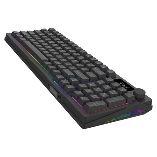 Ses RGB aydınlatmalı oyun klavyesi, mekanik tuşlar, ergonomik tasarım ve gelişmiş özellikler ile yüksek performans sunar. Profesyonel oyun deneyimi için ideal, dayanıklı ve şık yeni nesil klavye.