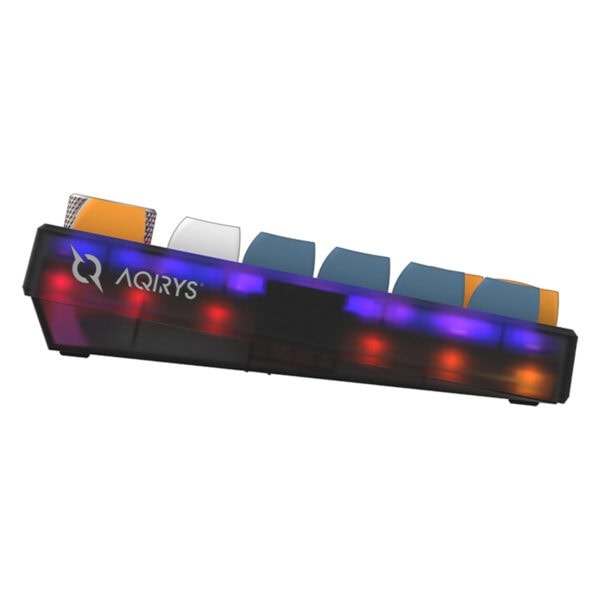 Yüksek performanslı RGB aydınlatmalı oyun klavyesi, mecazi tuşlar ve ergonomik tasarım, bilgisayar ve oyun tutkunları için ideal.