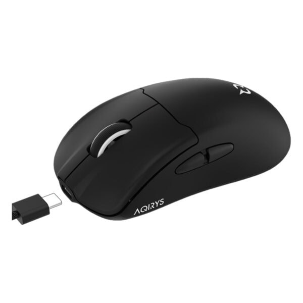 Yüksek çözünürlüklü kablosuz oyuncu mouse, ergonomik tasarımı ve hassasiyetiyle oyun ve ofis kullanımı için ideal. AQRYS markalı, USB şarjlı, dayanıklı ve yüksek performanslı gaming mouse.
