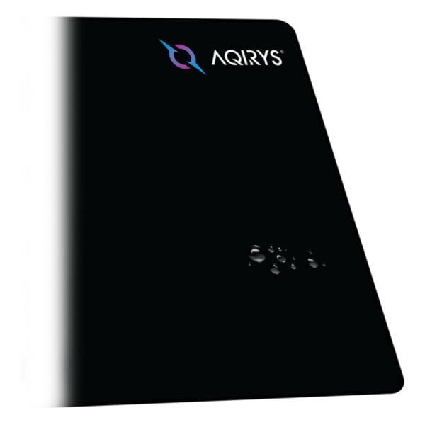 Yapay zeka destekli profesyonel oyun ekipmanları, siyah renkli ve su damlası deseniyle tasarlanmış, yüksek performanslı gaming mouse pad, hurtown, teknik ürünler, oyun aksesuarları.