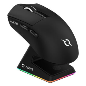Yüksek performanslı kablosuz gaming mouse, ergonomik tasarımı ve RGB aydınlatma ile oyuncular için ideal, hızlı tepki süresi ve hassas sensör özellikleri.