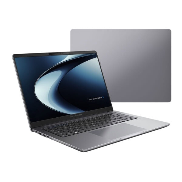 Yüksek performanslı ASUS ExpertBook dizüstü bilgisayar, hafif tasarımı ve güçlü özellikleriyle oyun ve ofis kullanımı için ideal, şık ve dayanıklı tasarımıyla dikkat çekiyor.
