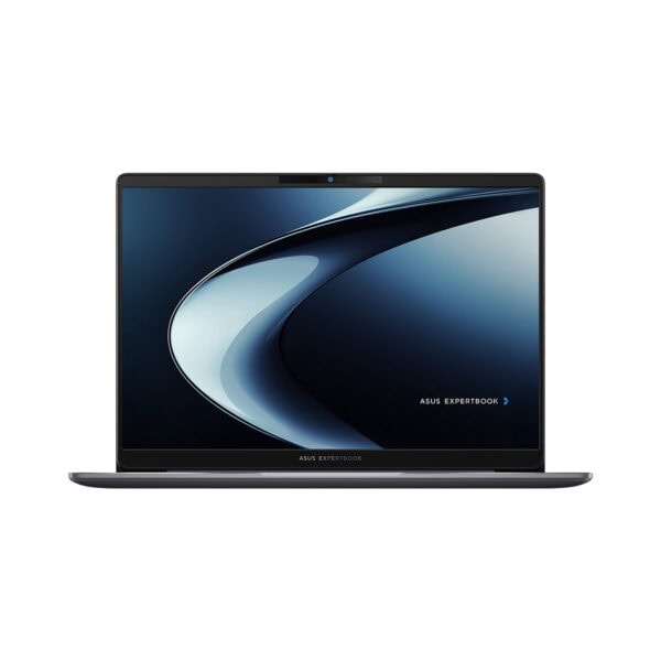 Yüksek çözünürlüklü ASUS ExpertBook dizüstü bilgisayar, modern tasarımı ve güçlü performansıyla iş ve eğitim ihtiyaçlarına uygun, ince ve hafif dizüstü bilgisayar.
