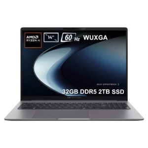 Yüksek performanslı gaming dizüstü bilgisayar, 14 inç ekran, AMD Ryzen AI işlemci, 32GB DDR5 RAM, 2TB SSD, WUXGA çözünürlük, 60Hz yenileme hızı, ideal oyun deneyimi için tasarlandı.
