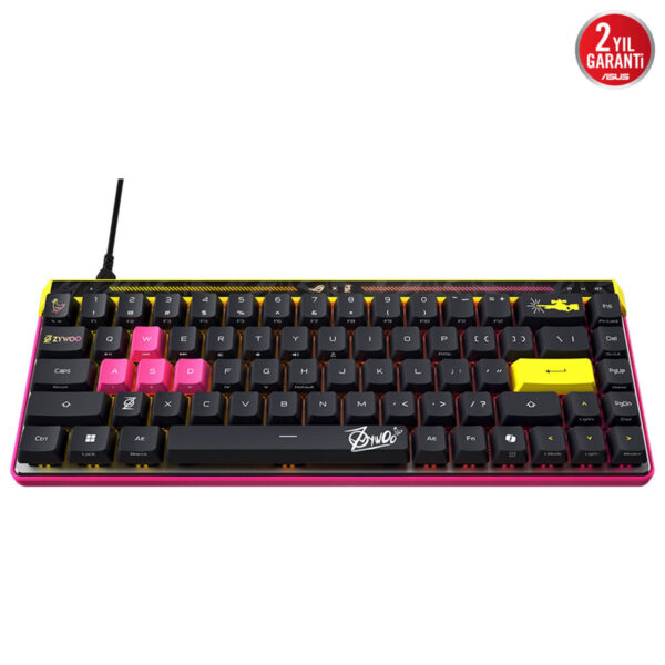 Asus Rog Falchion Ace Hfx Zywoo Edition Rog Hfx Manyetik Switch 8k Hz Hall Effect Rgb İngilizce Mekanik Gaming Klavye 3
