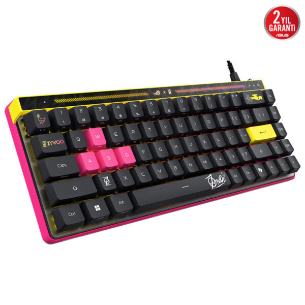 Asus Rog Falchion Ace Hfx Zywoo Edition Rog Hfx Manyetik Switch 8k Hz Hall Effect Rgb İngilizce Mekanik Gaming Klavye 4