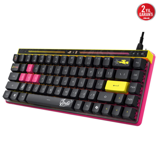 Asus Rog Falchion Ace Hfx Zywoo Edition Rog Hfx Manyetik Switch 8k Hz Hall Effect Rgb İngilizce Mekanik Gaming Klavye 5