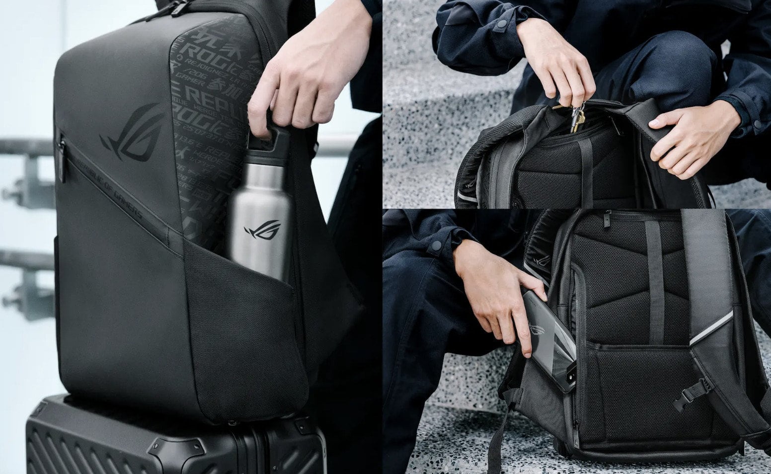 ASUS ROG Ranger BP2501 Sırt Çantası H5
