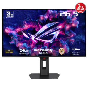 Asus Rog Strix Oled Xg27aqdmes 26.5 Inç 240hz 0.03ms 2k Qhd Adaptive Sync Qd Oled Pivot Gaming Monitör 2