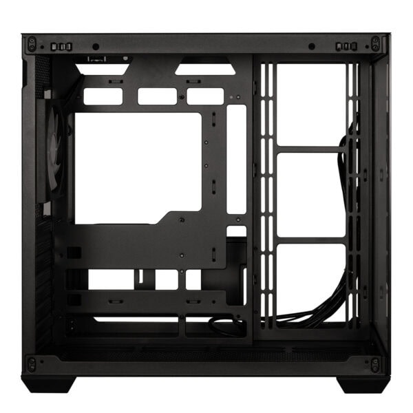 UYUMLU GAMES PC KASA MONTRONUZ KAPAK RAHATLIĞI VE İŞLEVSELLİK İÇİN ÇOKLU BİÇİM VE KABLO YÖNETİMİ OLAN ŞIK KARANLIK RENK TEKNOLOJİ VE OYUN DENEYİMİNE UYGUN.