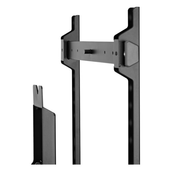 Başlıklı TV ve monitör montaj aparatı, dayanıklı metal yapısı ile güvenli ve kolay montaj sağlar, oyuncular ve ofis kullanıcıları için uygundur.