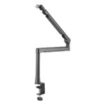 Yüksek kaliteli oyun monitörü tutucu, masaüstü ve masa kenarı montajlı, ergonomik oyun standı, ayarlanabilir ve stabil, gaming setup ve oyuncu ekipmanı için uygun.