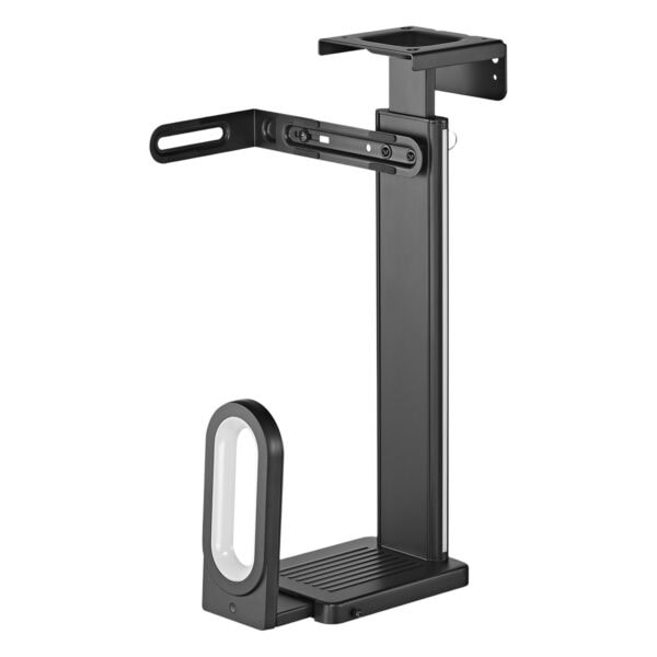 Yüksek kaliteli bir oyun tutucu veya ayaklık standı, sağlam metal yapısı ve ayarlanabilir parçalarıyla ergonomik oyun deneyimi sağlar.