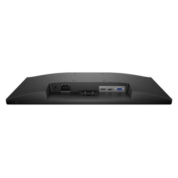 Görüntüteki monitörün arka bağlantı portları ve bağlantı noktaları, HDMI, VGA, USB ve güç girişleriyle, yüksek kaliteli oyun ve grafik performansı için tasarlanmış profesyonel monitör.