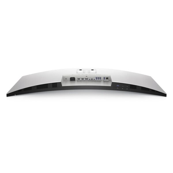 Yüksek performanslı gaming monitör arka kısmı bağlantı portları ve hava delikleri ile detaylandırılmış, modern tasarıma sahip, kaliteli ekran teknolojisi ile oyun deneyimini artıran supersize bilgisayar ekranı.