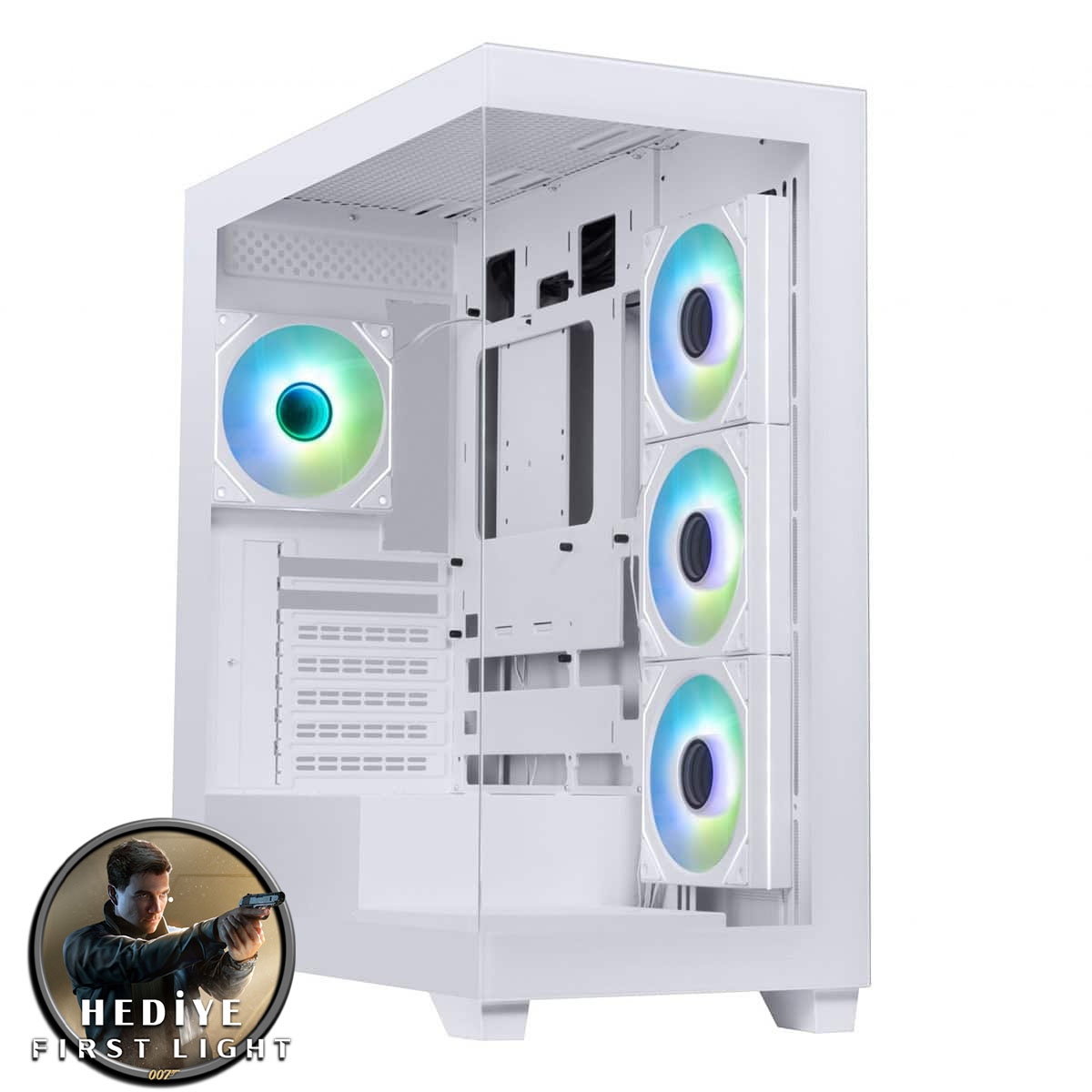 Gaming White5070ti Amd Ryzen 7 7800x3d Tray Asus Tuf Gaming Geforce Rtx 5070 Ti Oc 16gb 32gb Ram 1tb M.2 Ssd Sistem Tavsiyesi 007 First Light Hediyeli 1