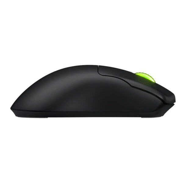 Yüksek performanslı kablosuz gaming mouse, ergonomik tasarım ve RGB ışıklandırma özelliklerine sahip, e-spor ve oyun tutkunları için ideal. Güçlü sensör ve dayanıklı yapısıyla seviliyor.