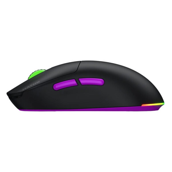 Yüksek performanslı RGB aydınlatmalı kablosuz oyun faresi, ergonomik tasarım, hassas sensor ve hızlı tepki özellikleri ile oyun deneyimini artırır. Profesyonel ve eğlence amaçlı kullanımlar için ideal.