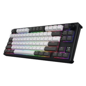 Renkli RGB aydınlatmalı oyun klavyesi, mekanik tuşlar ve taşınabilir tasarım, gamer ve bilgisayar meraklıları için ideal, yüksek performanslı klavye, bilgisayar gaming aksesuarı, LED ışıklandırmalı klavye.
