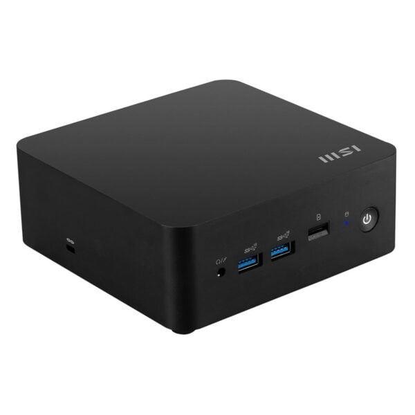 Yüksek performanslı mini bilgisayar ve oyun konsolu, çoklu USB girişleri ve modern tasarımıyla oyun ve çalışma deneyimini artırır.