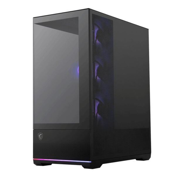 Oyuncu bilgisayarı kasası, RGB aydınlatmalı fanlar ve şık tasarımıyla yüksek performans ve estetik sunar. Oyun tutkunları için güçlü donanım ve modern tasarım kombinasyonu ile mükemmel tercih.