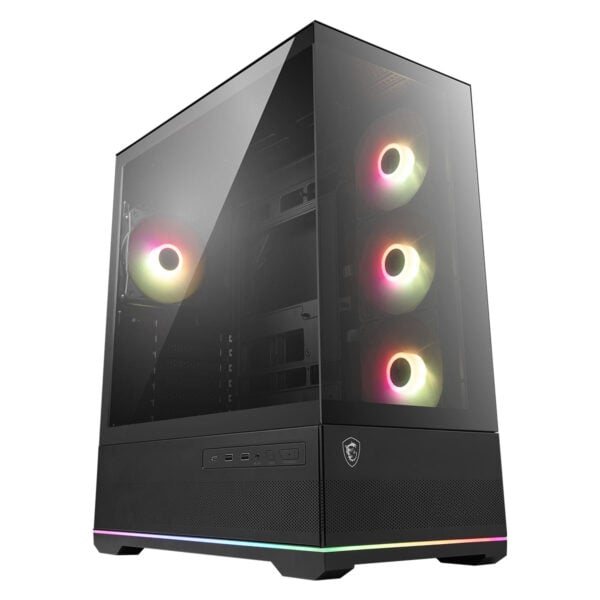 MSI MAG PANO 110R PZ Siyah 4x120mm ARGB Fan Temperli Cam Mid Tower ATX Gaming Kasa - Görsel 20