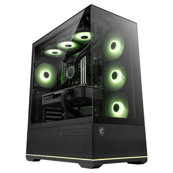 Msi Mag Pano 110r Pz Siyah 4x120mm Argb Fan Temperli Cam Mid Tower Atx Gaming Kasa T2