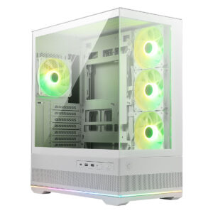 RGB aydınlatmalı oyun bilgisayarı kasası, şeffaf yan panel ve güçlü soğutma performansı ile oyun severler için ideal. Yüksek performanslı oyun sistemleri ve genç oyuncular için şık ve dayanıklı kasa.