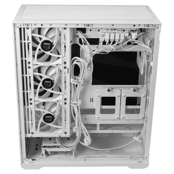 MSI MAG PANO 110R PZ WHITE 4X120mm ARGB Fan Temperli Cam Mid Tower ATX Gaming Kasa - Görsel 7