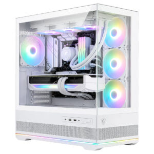 Msi Mag Pano 110r Pz White 4x120mm Argb Fan Temperli Cam Mid Tower Atx Gaming Kasa T2
