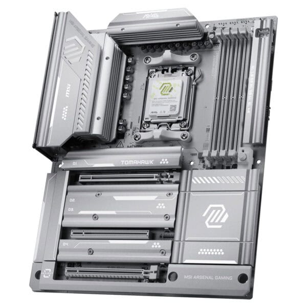 Anakart, yüksek performans ve dayanıklılık sağlayan gaming odaklı mühendislik tasarımıyla dikkat çekiyor. MSI arsenali gaming anakart, gelişmiş ısı dağılımı ve optimize edilmiş bileşenlerle en iyi oyun deneyimi için tasarlandı. Ayrıca, hız aşırtma ve genişleme slotlarıyla kullanıcıların ihtiyaçlarına uygun esneklik sunar. Bu anakart, güçlü ve güvenilir oyun sistemleri kurmak isteyenler için ideal seçimdir.