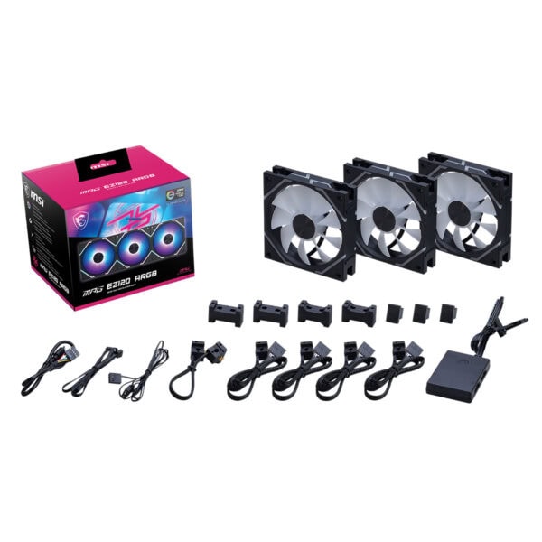 RGB soğutucu fanlar ve bağlantı kabloları ile bilgisayar kasası içi hava sirkülasyonunu artırın. Kablolar ve montaj braketiyle kolay kurulum sağlar. yüksek performanslı RGB bilgisayar fanları oyun ve çeşitli uygulamalar için ideal.