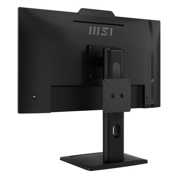 Yüksek çözünürlüklü MSI profesyonel oyun ve çalışma monitörü arka görünüm, dayanıklı stand ve ergonomik tasarım detaylarıyla gaming ve üretim odaklı ekran teknolojisi.
