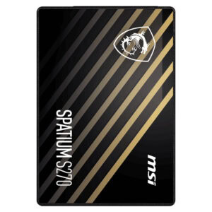 Yüksek performanslı dayanıklı SSD, oyun ve veri depolama için ideal, MSI ve Dragon logosu ile şık tasarım, yüksek hız ve güvenlik sağlar.