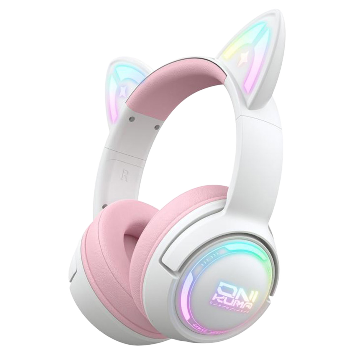 Onikuma Gt838 Pink Rgb Kablosuz Gaming Kulaklik Y1