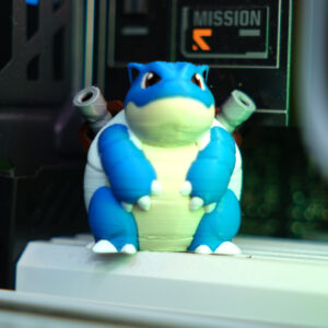 Pokemon Blastoise Kasa Özel Mini Figür 4