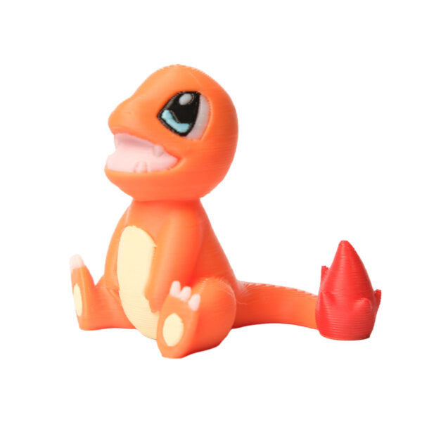 Pokemon Charmander Kasa Özel Mini Figür (3 4 Cm) 3