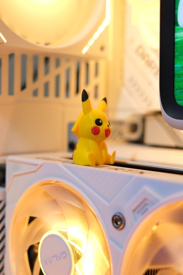 Pokemon Pikachu Kasa Özel Mini Figür (3 4 Cm) 3