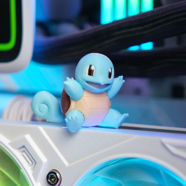 Pokemon Squirtle Kasa Özel Mini Figür (3 4 Cm) 4