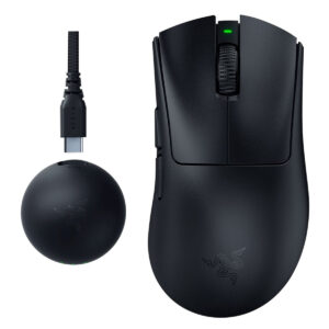 Yüksek kaliteli gaming fare ve kablosuz şarj yuvarlağı, profesyonel oyuncular için ergonomik tasarım ve hassasiyetle geliştirilmiş performans sağlar. Razer markasıyla üstün oyun deneyimi sunar.