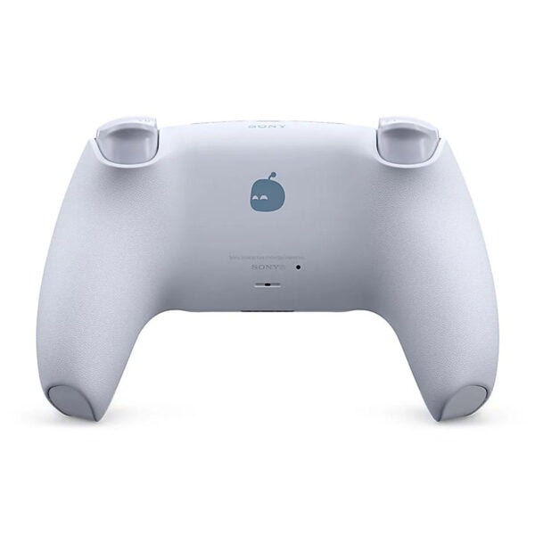 Yüksek kaliteli beyaz PlayStation 5 DualSense kablosuz oyun kontrolörü, ergonomik tasarım ve gelişmiş dokunmatik yüzey ile oyun deneyimini artırır.