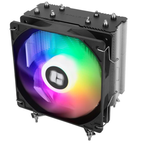 Yüksek performanslı bilgisayar soğutucu Fanı, RGB aydınlatmalı CPU soğutucu, oyun ve yüksek işlem gücü gerektiren uygulamalar için ideal.