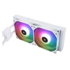 Yenilikçi ARGB aydınlatmalı CPU soğutucu fanları, beyaz case uyumlu, güçlü hava akışı ve düşük gürültü ile yüksek performanslı RGB bilgisayar fanları.
