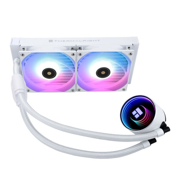 Yüksek performanslı bilgisayar su soğutucu ve RGB ışıklı fanlar, gaming ve PC performansını artırmak için tasarlanmış modern soğutma çözümü.