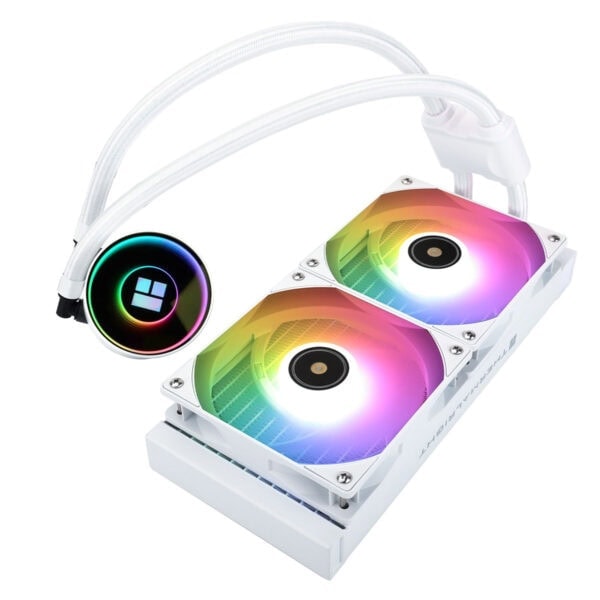 Yüksek performanslı bilgisayar su soğutma sistemi, RGB aydınlatmalı fan ve sıvı soğutucu ile gaming içerikleri ve PC performansını artırmak için ideal.