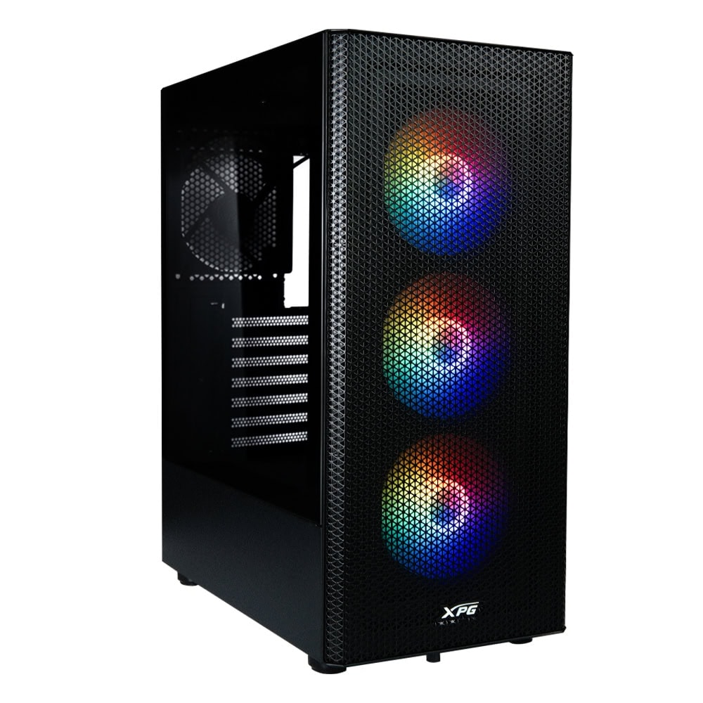 RGB aydınlatmalı, hava akışını sağlayan ön paneli ve iç yapısıyla güçlü gaming kasası.
