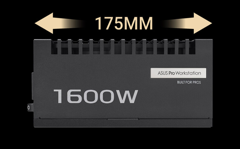 ASUS Pro WS 1600W Platinum ASUS Pro WS 1600W Güç Kaynağı H12