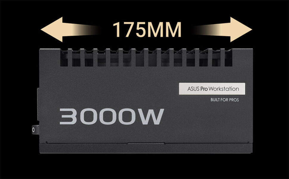 ASUS Pro WS 3000W Platinum ASUS Pro WS 3000W Platinum Güç Kaynağı H13